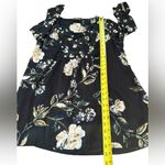 A pea in the pod  Floral Maternity Blouse Black Cream Whimsigoth Womens Medium Photo 11