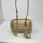 Tory Burch NWT Fleming Convertible Shoulder Bag Small - New Cream Photo 4