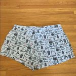 Cynthia Rowley  Coffee Pajama Shorts Size Large Photo 3