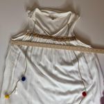 Umgee Womens Tasseled Multicolor Mini Dress Sz M Vacation Resortwear Summer Photo 8