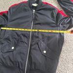 H&M Black and Red Bomber Jacket Photo 9