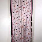 Victoria's Secret Victoria Secret Satin Pajama Lounge Pants Pink Bunny Butterfly Floral Pinstripe Photo 0