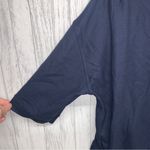 Vineyard Vines Womens Size M  Navy Oversized Crew 1/2 Sleeve EUC Photo 4