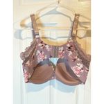 Kathy Ireland Floral Bra Lightly Padded Adjustable Straps 36DD Photo 3