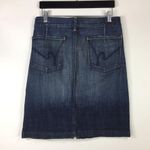 Citizens of Humanity Sophia Stretch Knee Length Skirt #300 31 Photo 7