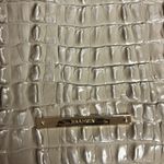 Brahmin  Croc-Embossed Cream Tote Photo 2