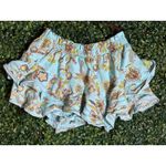 Aerie  Blue Flouncy Mini Shorts Size M Photo 1