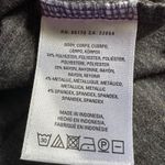 Anthropologie Postage Stamp Grey Sparkle Turtleneck Holiday Rainbow Christmas Photo 4