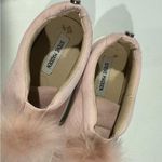 Steve Madden pink faux fur slip on sneakers size 10 Photo 2
