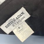 Vtg Y2K Betsy and Adam Ball Dress Sz 8 Rosette Tulle Halter Gothic Prom Formal Black Photo 10