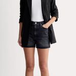 Everlane The Cheeky Short in Vintage Black, Size 25 Photo 0