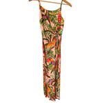 Farm Rio  Macaw Leaves Side Knot Dress S Photo 1