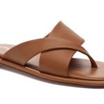 J SLIDES YURI SANDAL TAN LEATHER Photo 3