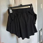 Free People movement skort with drawstring in small Black Photo 4
