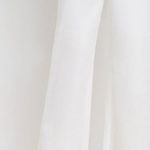 Vervet High Rise Cropped Raw Hem Wide Leg White Jeans Size 22W Photo 0