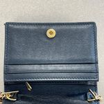 Gucci  Calfskin Diagonal Striped Zumi Chain Wallet - Black Beige - Preloved Photo 8