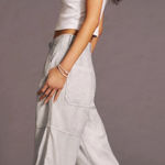 Citizens of Humanity Surplus Utility Pants Sz 28 Pleated Wide Leg Gray USA Made Photo 0