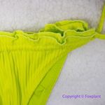 NEW It’s‎ now cool Free People the string bottom citrine lurex, size S Green Photo 7
