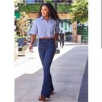 Spanx Flare Jeans, Midnight Shade Small Photo 12