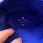 Athleta  Royal Blue active long sleeve pullover Malibu Hike Half zip Top Size XS Photo 8