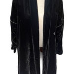 Vintage Arnold Constable black velvet full length evening wrap Black Size M Photo 0