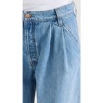 đŸ’•MOTHER SNACKS Double Prep Fun Dip Flood Fray Jeans Nothing Else Like It 29 NWT Blue Photo 9