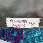 Vintage Handmade Quilted Patchwork Kimono Jacket Coat One Size Cotton Velvet Photo 6