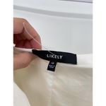 Likely Ella Solid White Strapless Sweetheart Maxi Gown with Front Slit Size 12 Photo 4