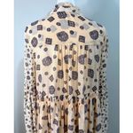 Free People  Turn Turn Mock Neck Boho Mini Dress Size Small Photo 5