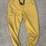 FIGS Yellow High Waisted Pants Photo 0