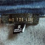 MAD FOR LOVE Denim Jumpsuit Sz Small Blue Photo 3