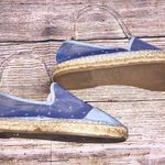 ZARA Swiss dot Baby Blue Espadrilles Size 38 (EU) Photo 2