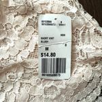 Forever 21 short knit blush lace, lined short, size M, NWT Photo 6