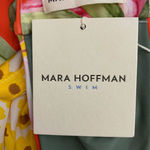 Mara Hoffman Abigail Bandeau Bikini Top Red Floral Photo 8