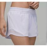 Lululemon ✨ Hotty Hot Low-Rise Lined Short 4" Pastel Blue Sz 8✨ Photo 1