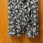 Veronica Beard  Amal Floral Midi Ruffle Sleeveless Dress Blue 10 Photo 9