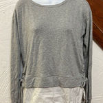 White House | Black Market  Women’s faux Layered Sweatshirt Size S Photo 0