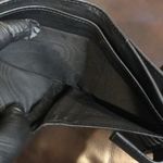 Gucci Black Lambskin GG Guccismo Bifold Wallet With Billfold Coin Section Photo 13