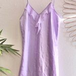 secret treasures Purple silk slip lingerie cami mini dress with ruffle detail vibes #fairycore #lingerie Photo 2