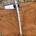7 For All Mankind NWT High Waist Ankle Skinny Pants Brown Size 26 Photo 7