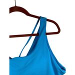 Athleta  Exhale Sports Bra 3X D-DD+ Santorini Blue Athletic Plus Yoga RunningNWOT Photo 2