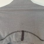 Lululemon  Define Jacket Tonka Stripe Heathered Slate White Womens 6 Athletic Photo 8