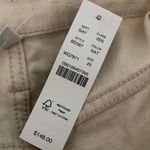 J.Crew Women's Slouchy Boyfriend Denim Straight Jeans Natural Ecru Size 25 New Photo 8