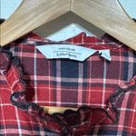 & Other Stories & Other Stories Red and Black Plaid Ruffle Blouse Photo 1