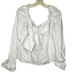 Lucy Paris  White Blouse Photo 0