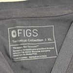 FIGS  Women’s One-Pocket Scrub Top – Charcoal – Size XL Photo 3