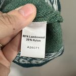 appleseed's  lambswool knit Embroidered zippered Long-Sleeve Cardigan Photo 3