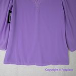 Marciano New!  by Guess Soft Lavender‎ Split Sleeve Chiffon mini Dress/ top, S Photo 4