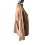 Joah Brown  Vintage Long-Sleeve Shirt Brown Cotton S/M Photo 1