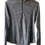 Old Navy  gray half zip pullover Medium activewear athleisure running women's Photo 0